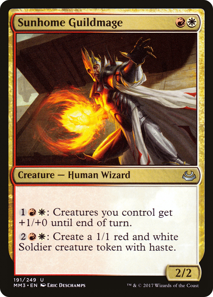 Sunhome Guildmage [MM3-191]