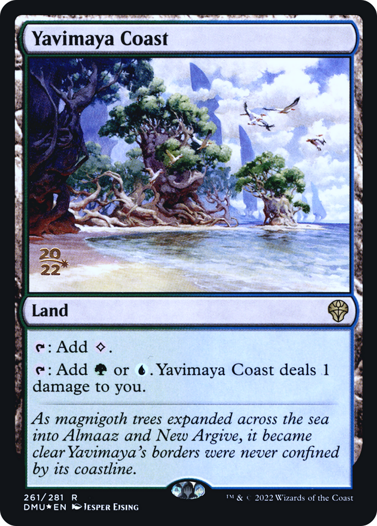 Yavimaya Coast - Prerelease Promo [PDMU-261s]