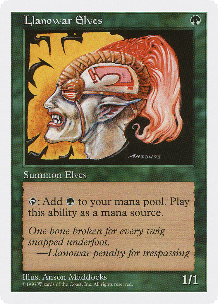 Llanowar Elves [5ED-313]