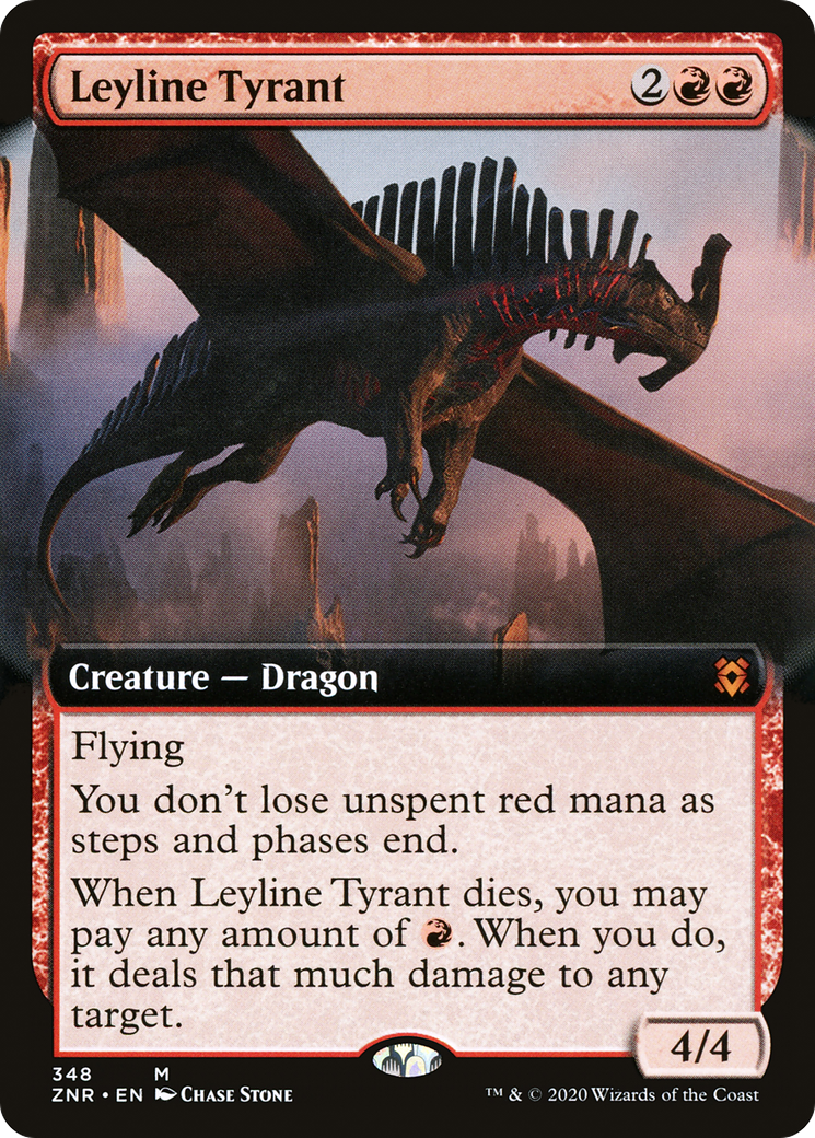 Leyline Tyrant - Extended Art [ZNR-348]