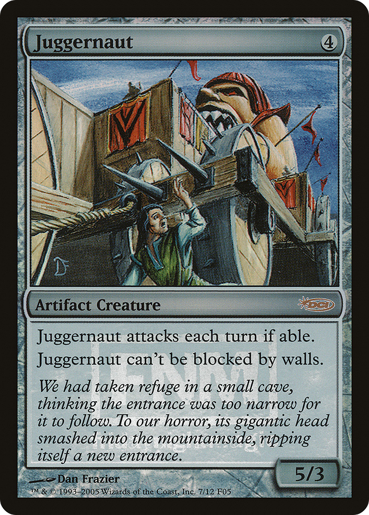 Juggernaut - Promo [F05-7]