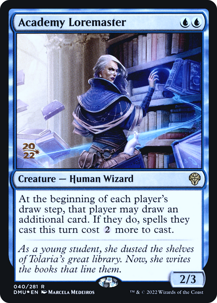 Academy Loremaster - Prerelease Promo [PDMU-40s]