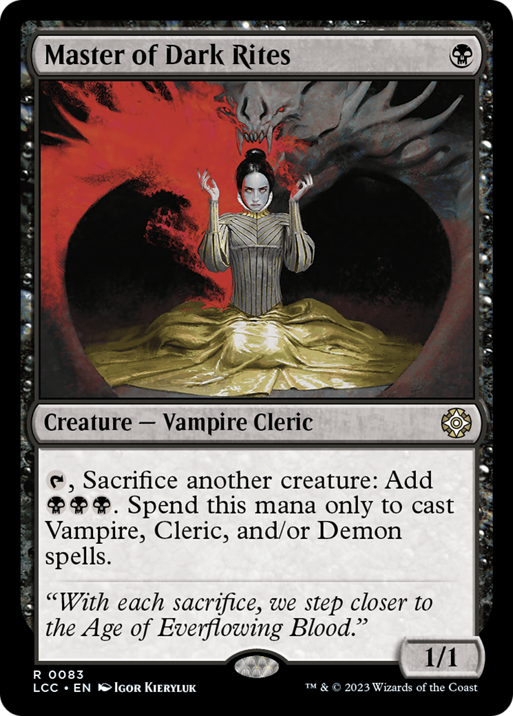 Master of Dark Rites [LCC-83]