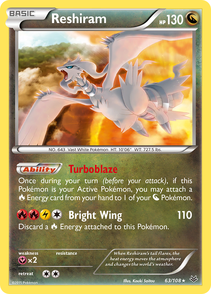 Reshiram [XY6-63]