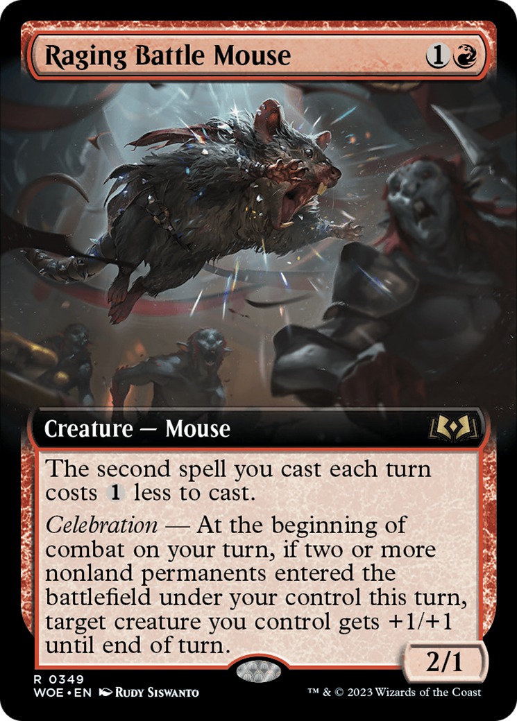 Raging Battle Mouse - Extended Art [WOE-349]