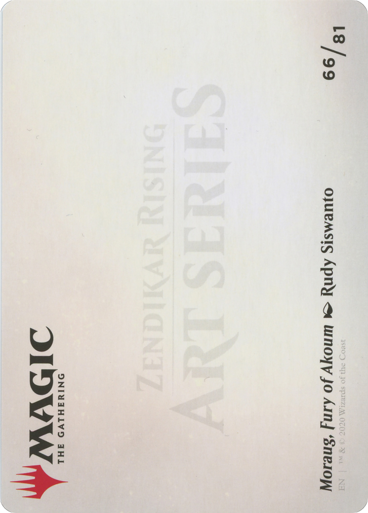 Moraug, Fury of Akoum // Moraug, Fury of Akoum - Borderless [AZNR-66]