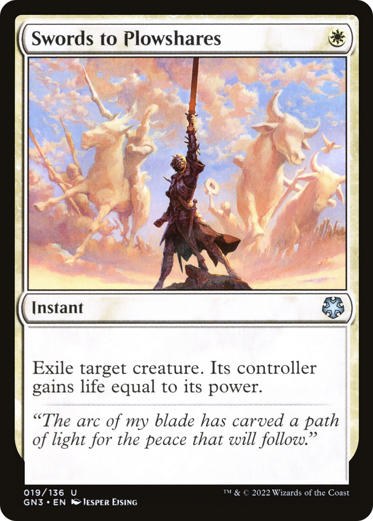 Swords to Plowshares [GN3-19]