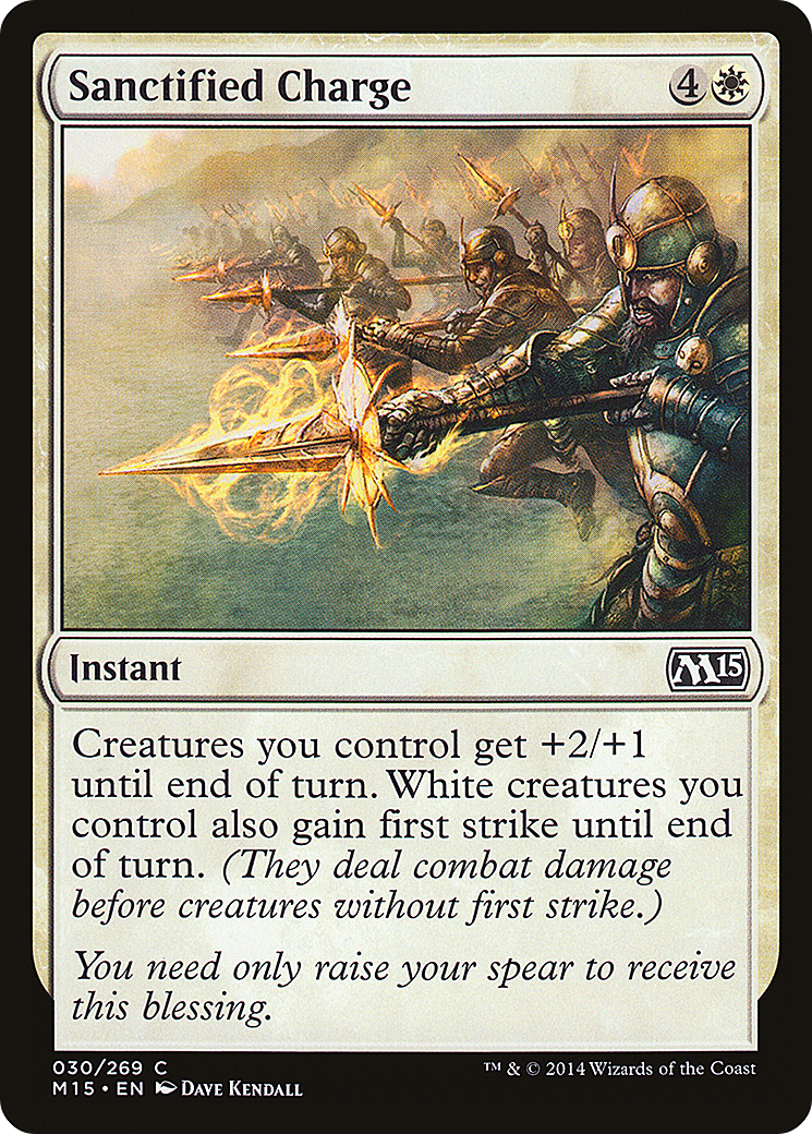 Sanctified Charge [M15-30]