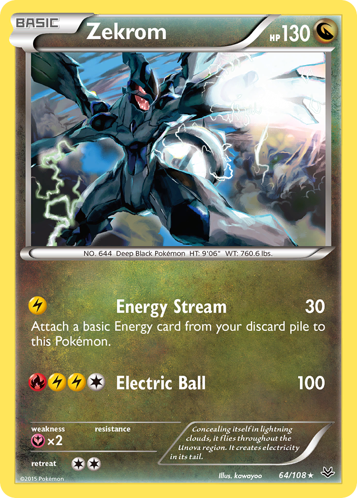 Zekrom [XY6-64]