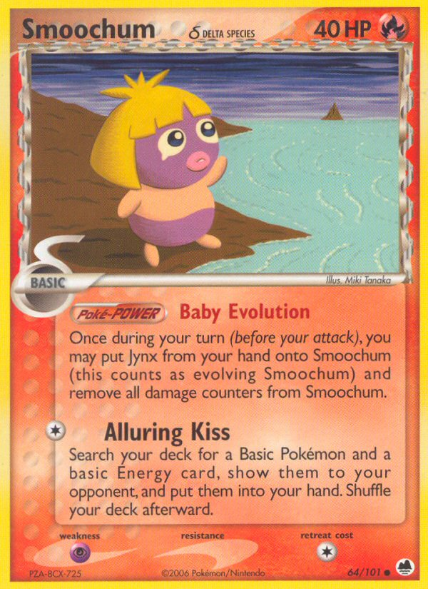 Smoochum δ [EX15-64]