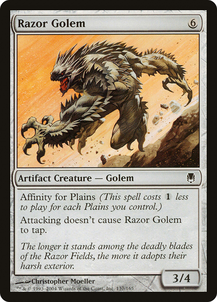 Razor Golem [DST-137]