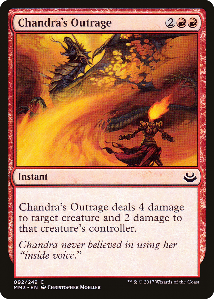 Chandra's Outrage [MM3-92]