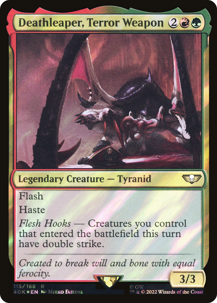 Deathleaper, Terror Weapon - Surge Foil [40K-115★]