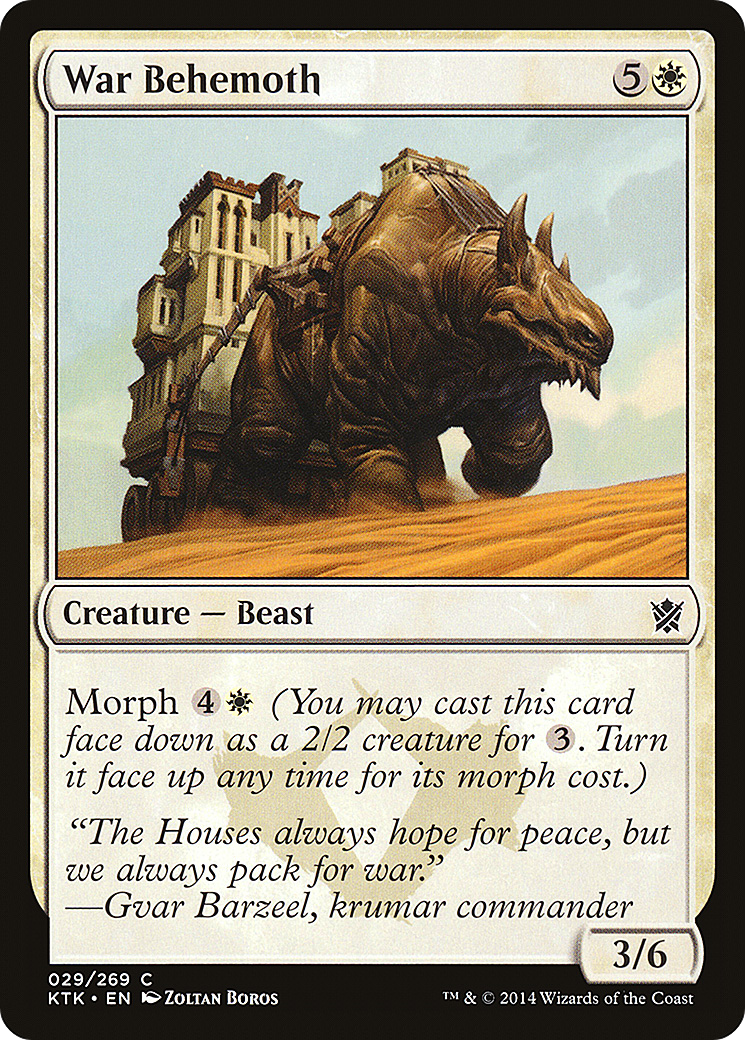 War Behemoth [KTK-29]