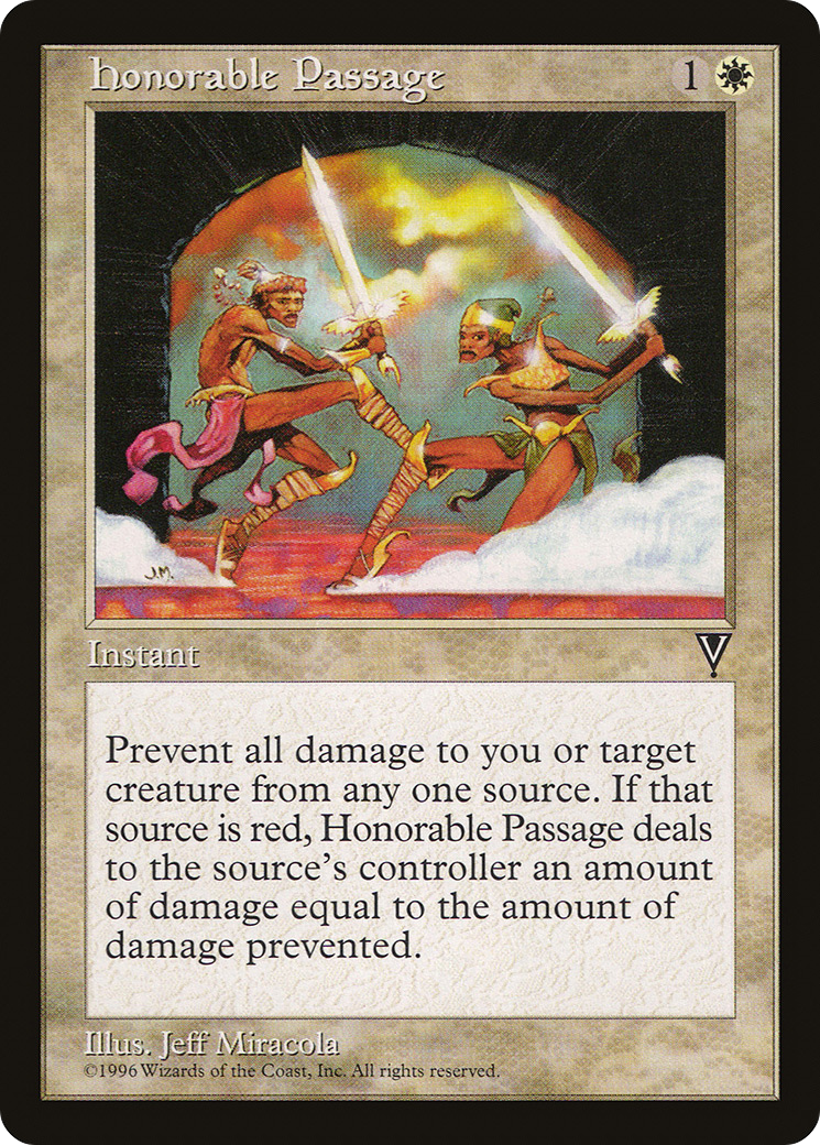 Honorable Passage [VIS-7]