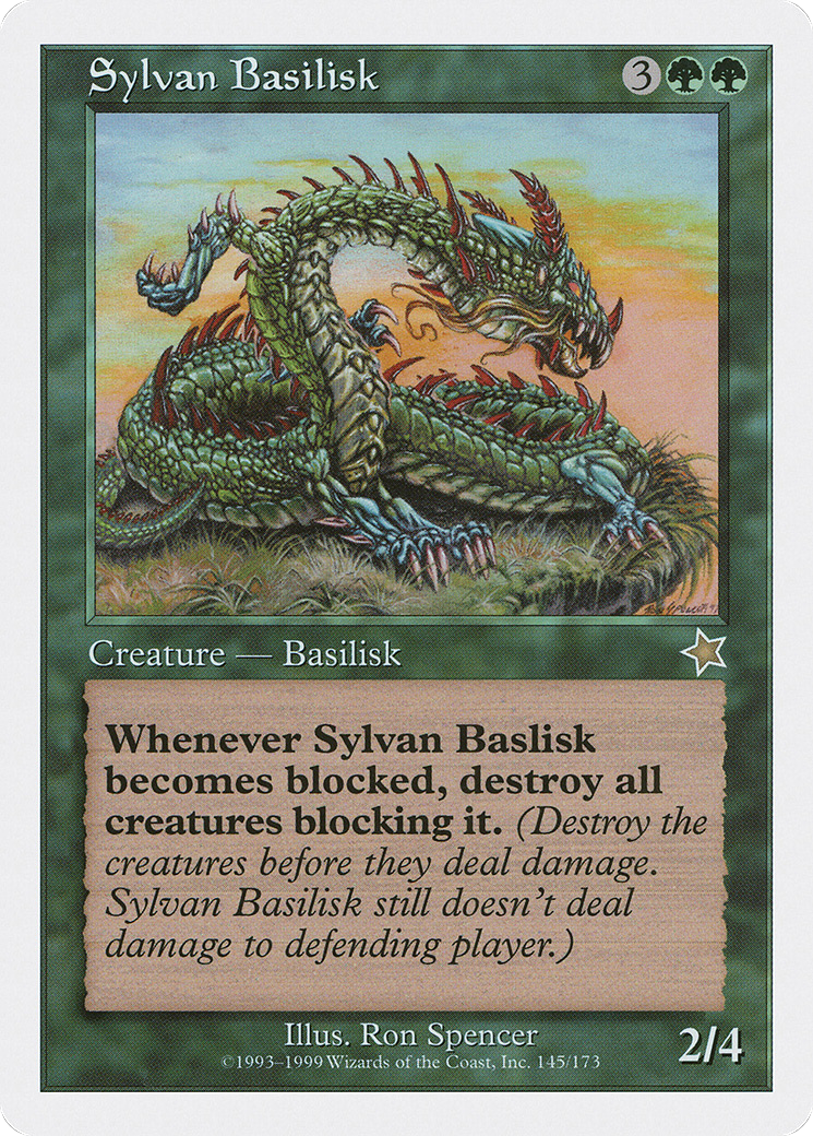 Sylvan Basilisk [S99-145]