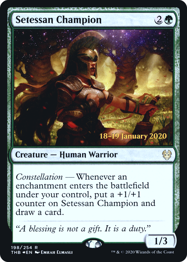 Setessan Champion - Prerelease Promo [PTHB-198s]