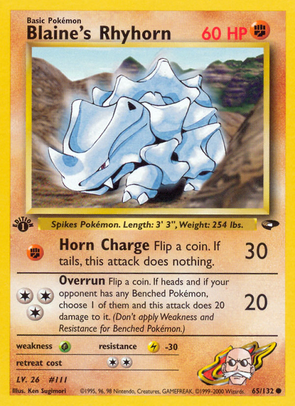 Blaine's Rhyhorn [GYM2-65]