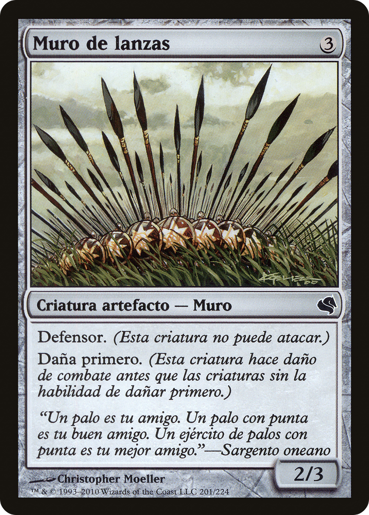 Wall of Spears [PS11-201]
