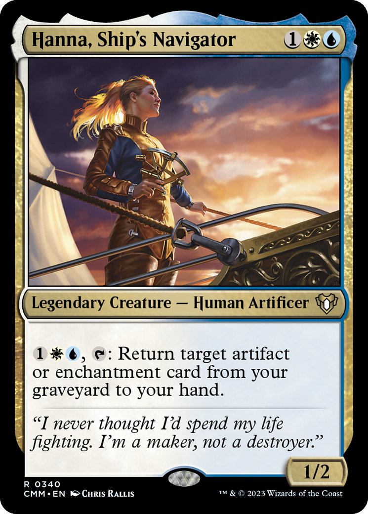 Hanna, Ship's Navigator [CMM-340]