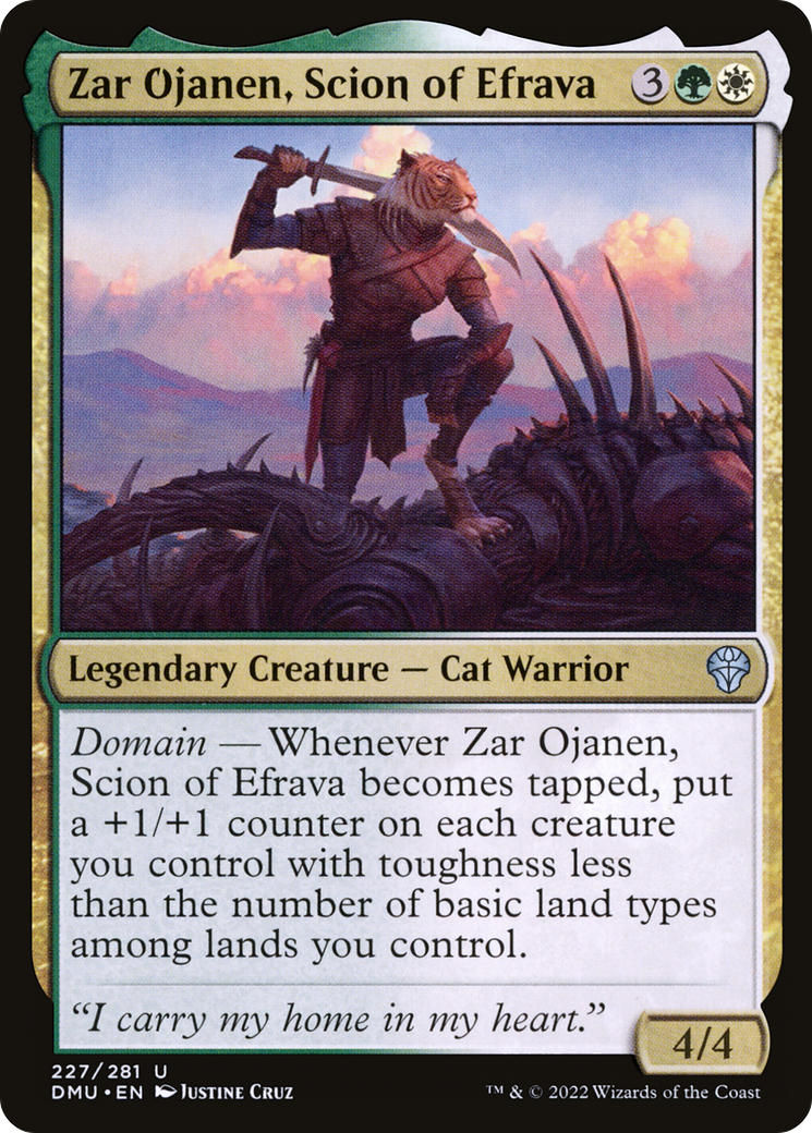 Zar Ojanen, Scion of Efrava [DMU-227]
