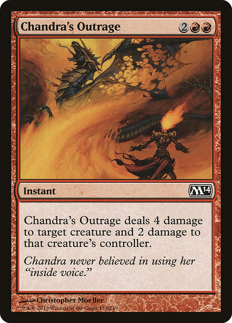 Chandra's Outrage [M14-133]