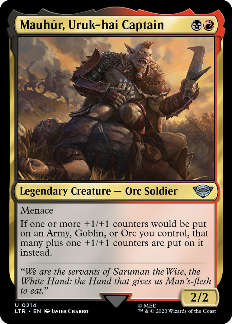 Mauhúr, Uruk-hai Captain [LTR-214]