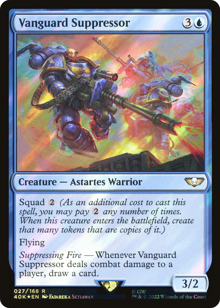 Vanguard Suppressor - Surge Foil [40K-27★]