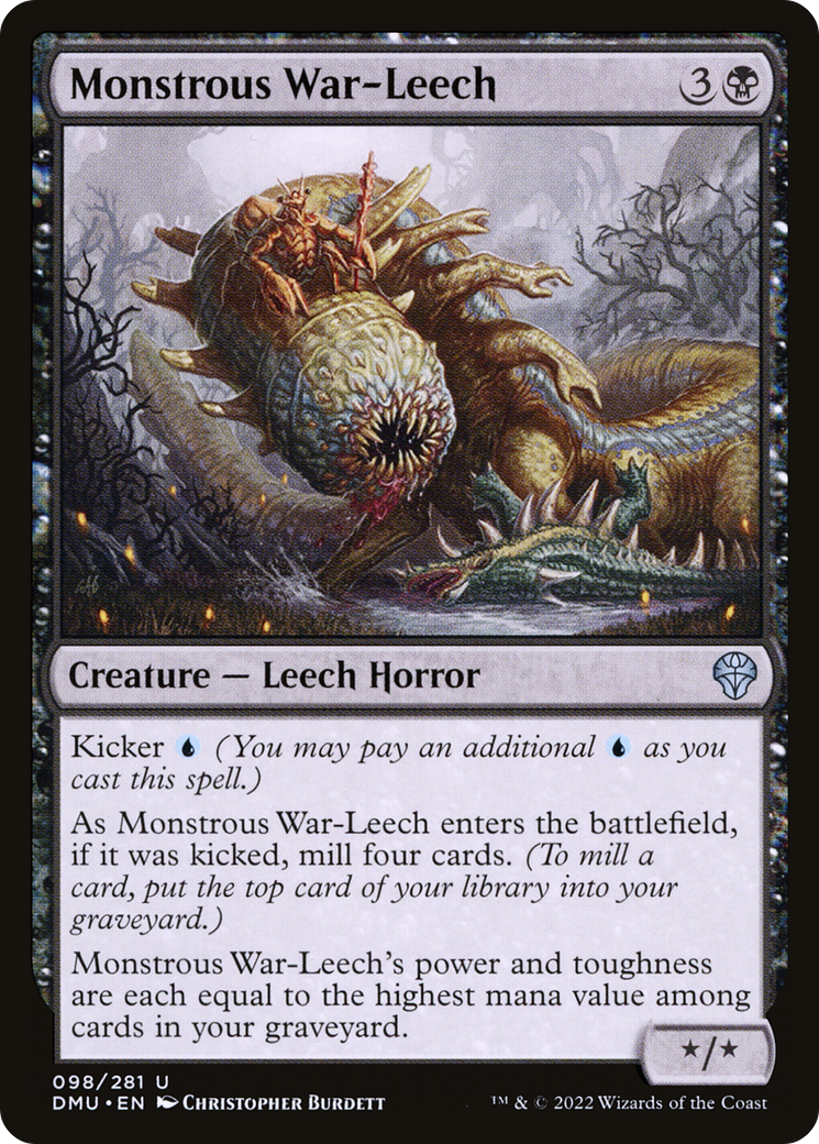Monstrous War-Leech [DMU-98]