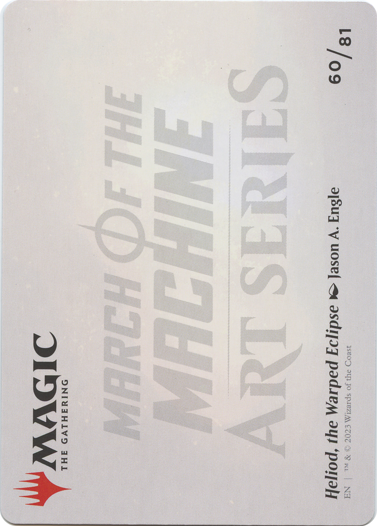 Heliod, the Warped Eclipse // Heliod, the Warped Eclipse [AMOM-60]