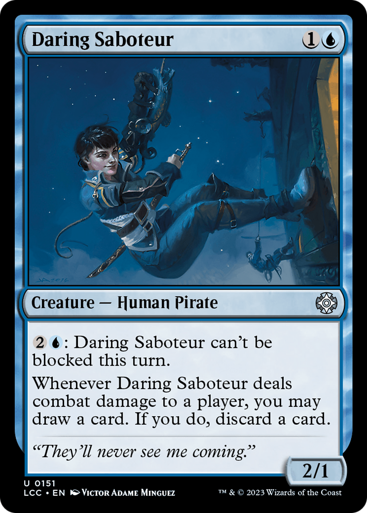 Daring Saboteur [LCC-151]