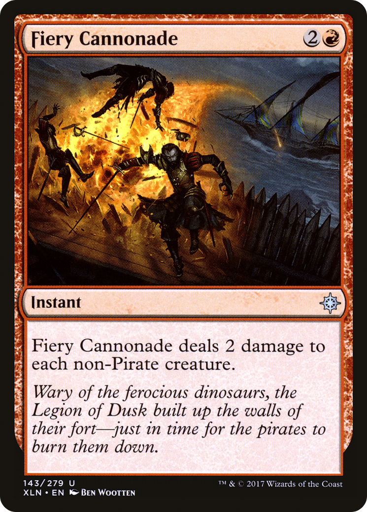 Fiery Cannonade [XLN-143]