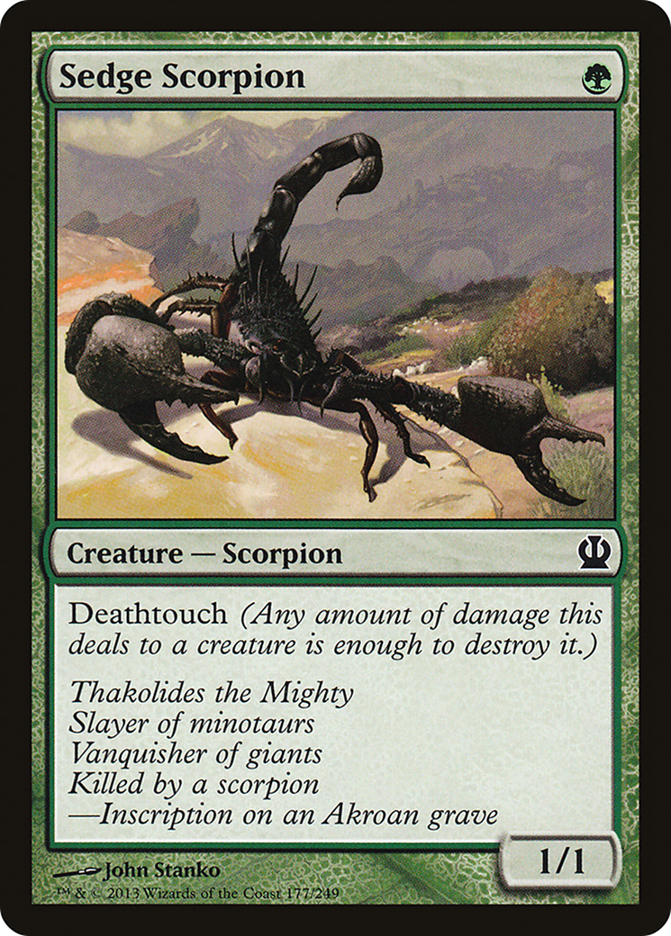 Sedge Scorpion [THS-177]