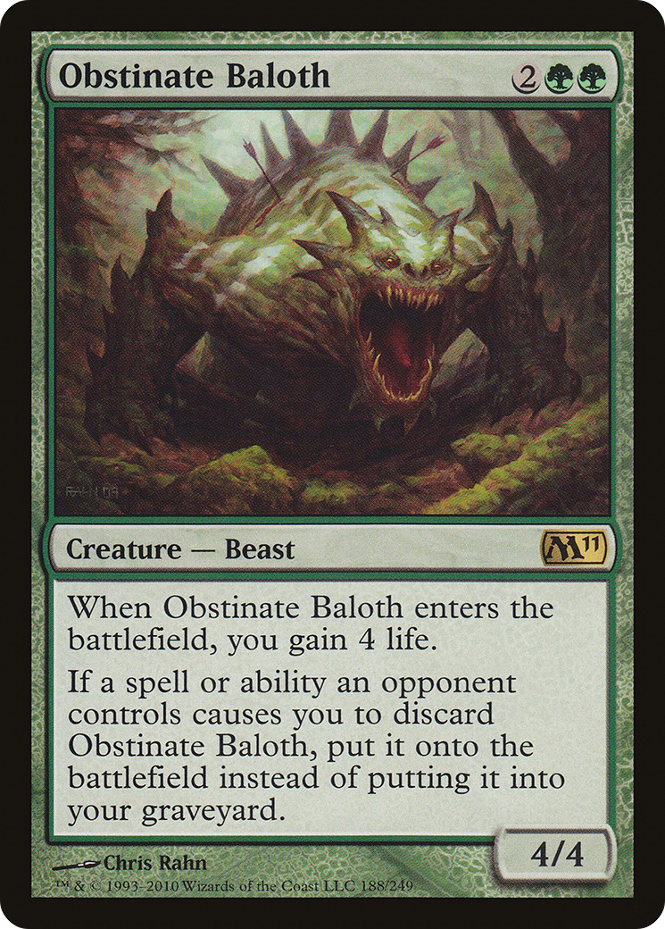 Obstinate Baloth [M11-188]
