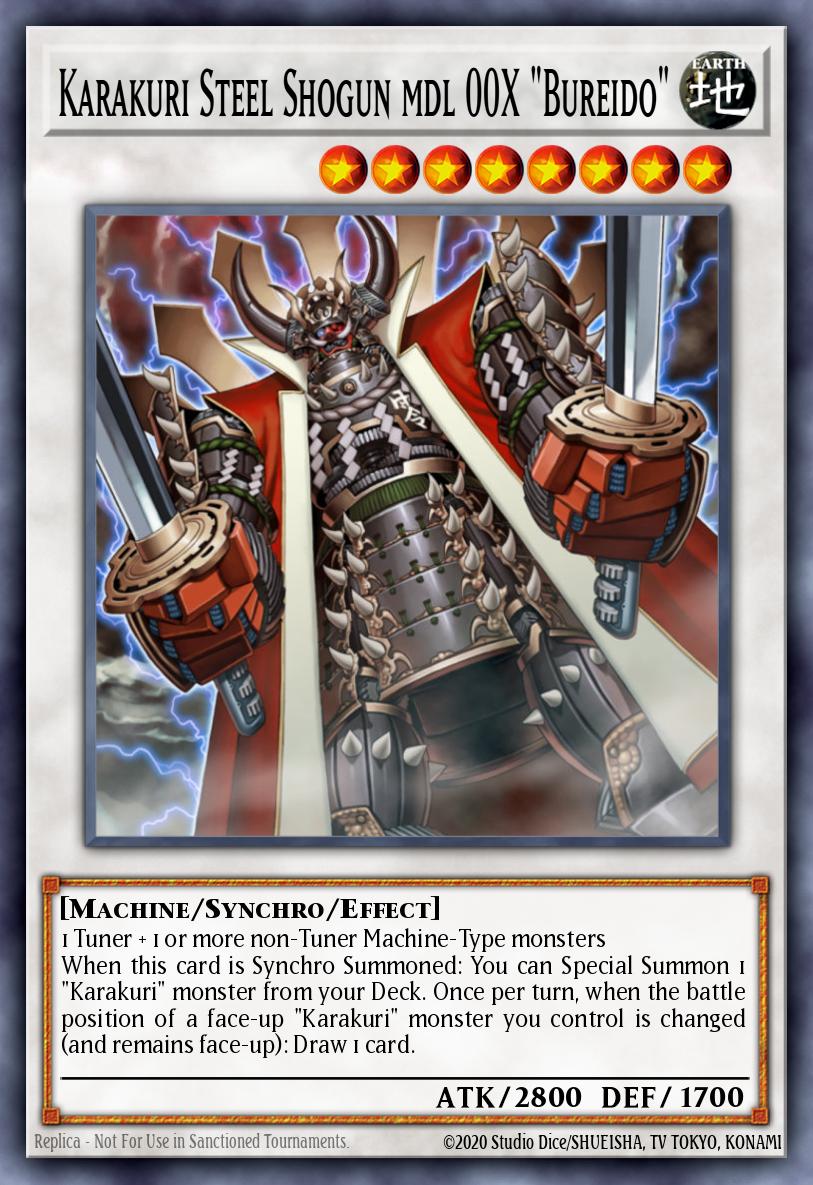 Karakuri Steel Shogun mdl 00X "Bureido" [GLD5-EN035]