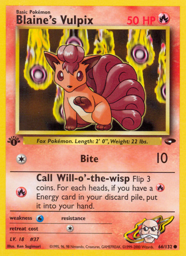 Blaine's Vulpix [GYM2-66]