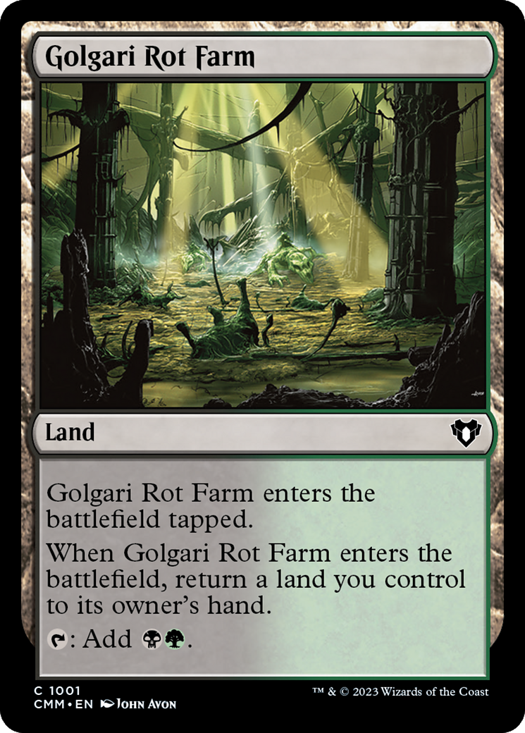 Golgari Rot Farm [CMM-1001]