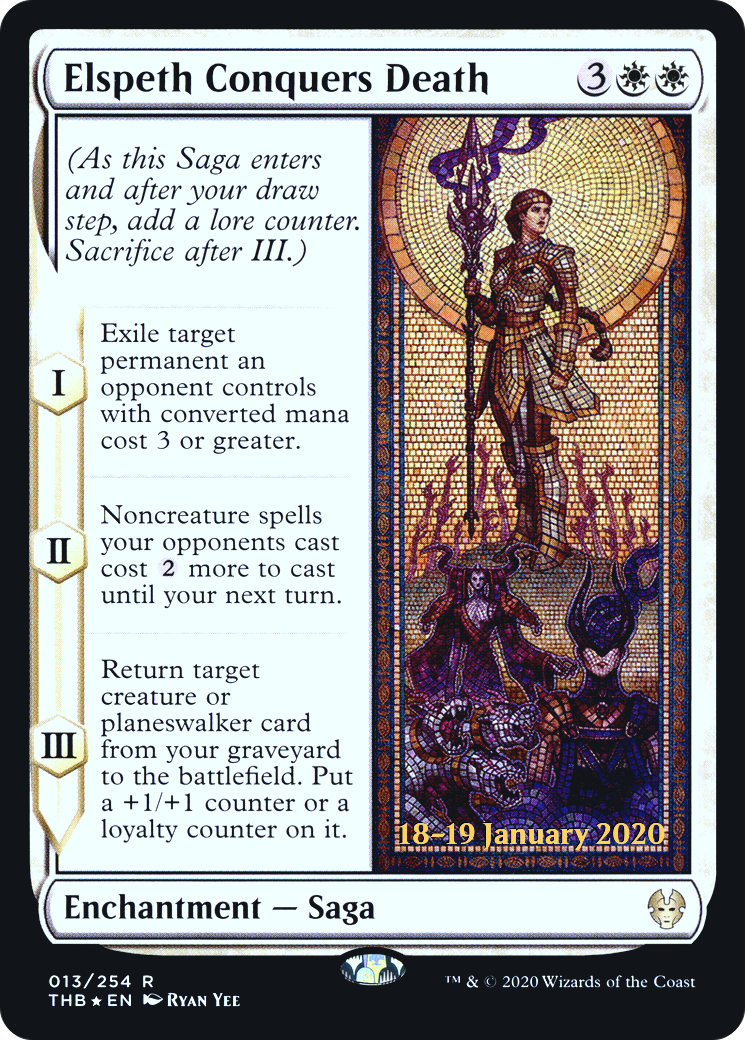 Elspeth Conquers Death - Prerelease Promo [PTHB-13s]