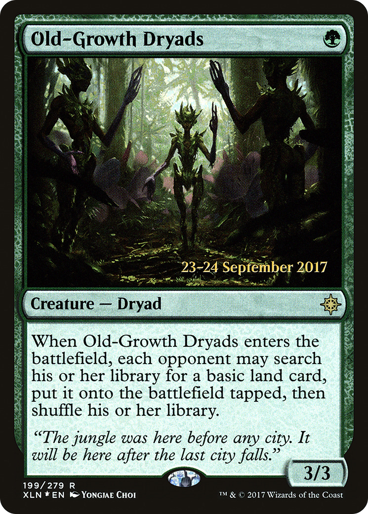 Old-Growth Dryads - Prerelease Promo [PXLN-199s]