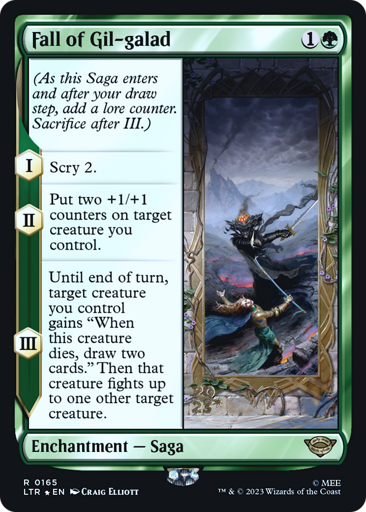Fall of Gil-galad - Prerelease Promo [PLTR-165s]