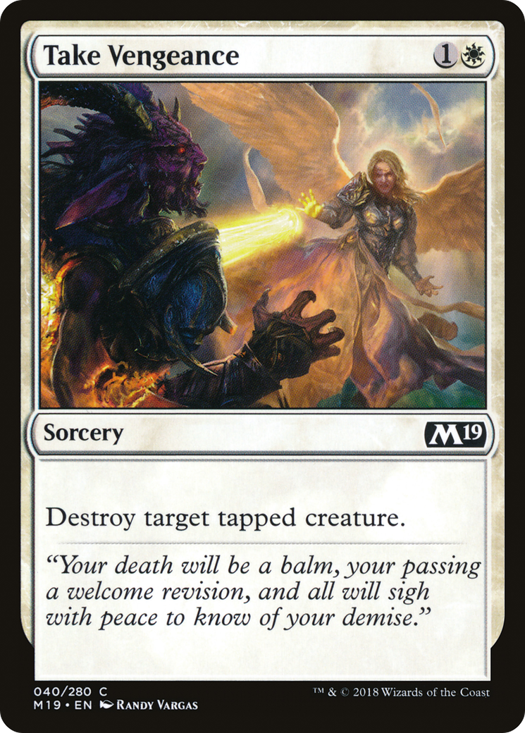 Take Vengeance [M19-40]