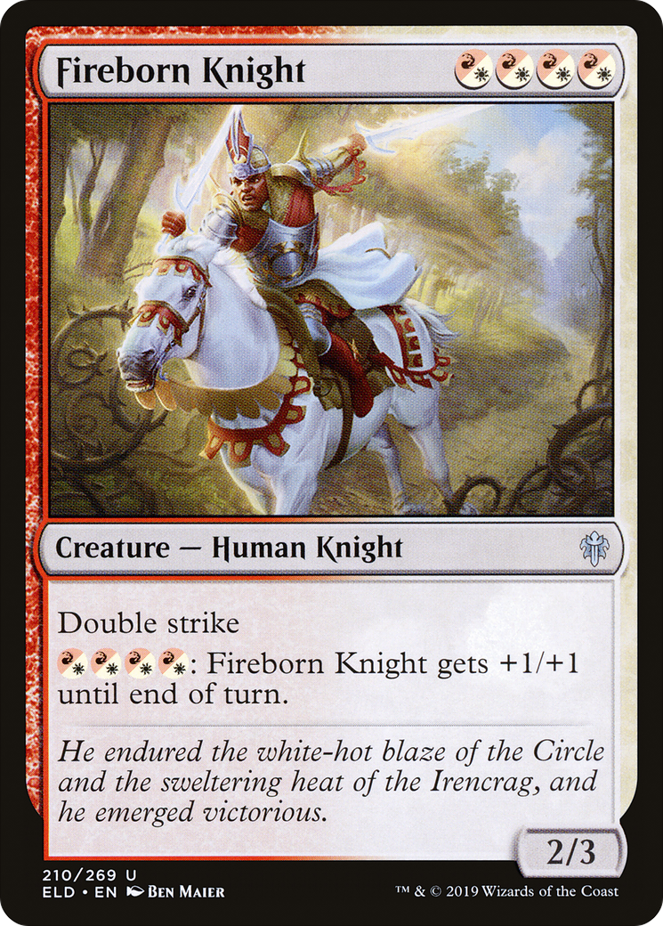 Fireborn Knight [ELD-210]