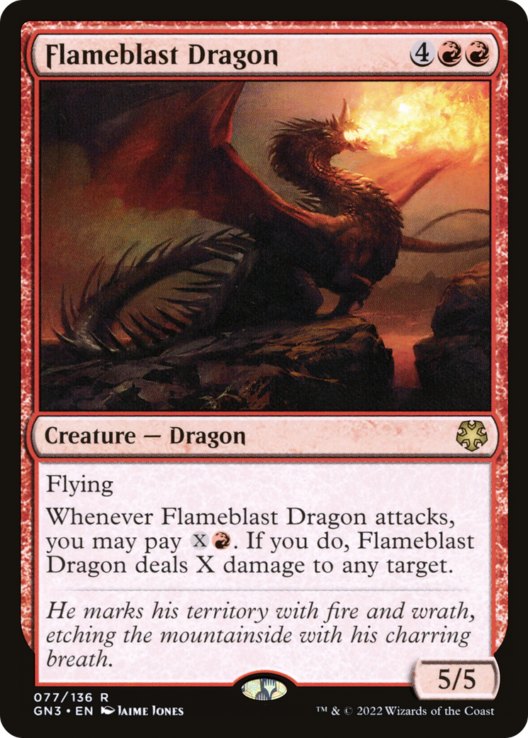 Flameblast Dragon [GN3-77]