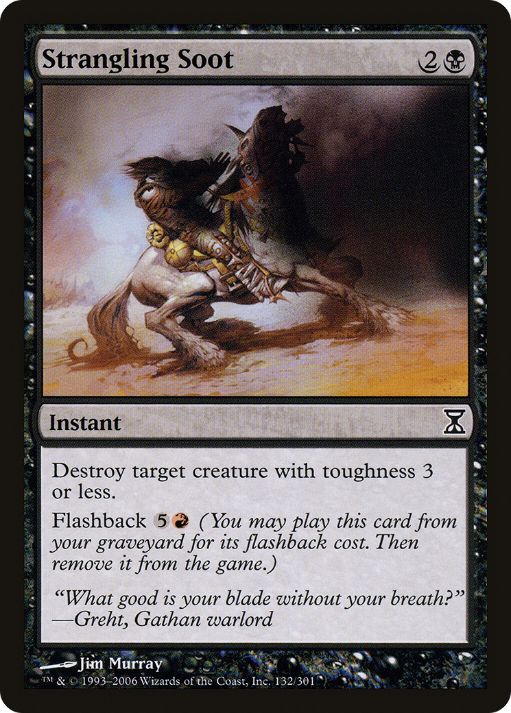 Strangling Soot [TSP-132]