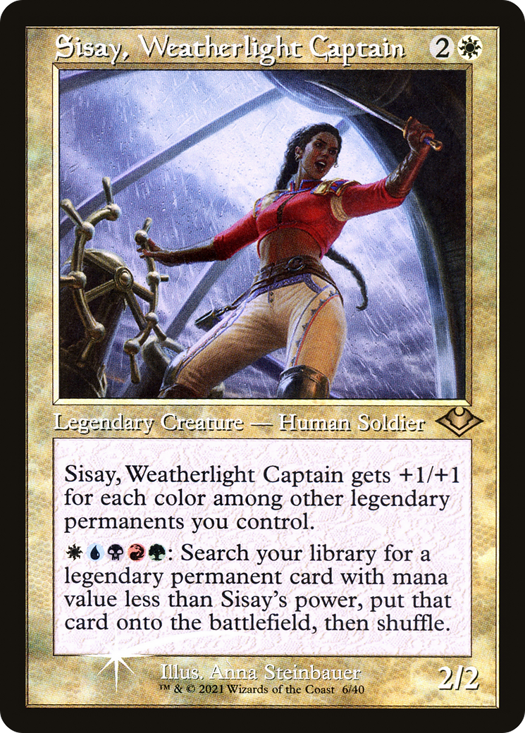 Sisay, Weatherlight Captain [H1R-6]