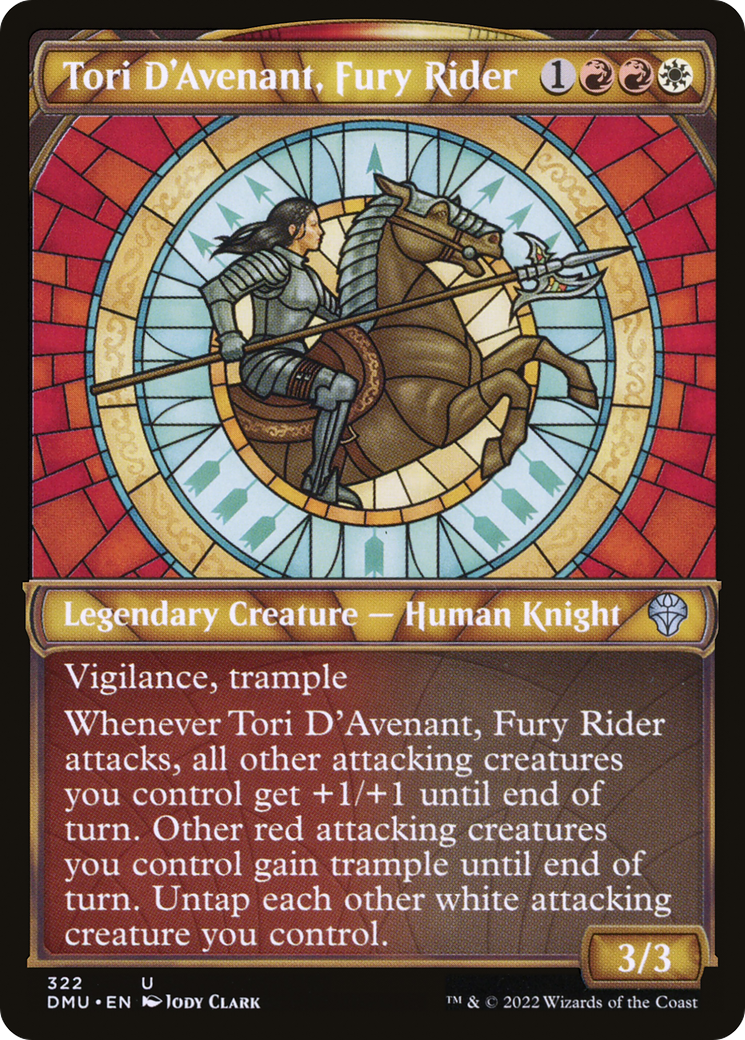 Tori D'Avenant, Fury Rider - Showcase [DMU-322]