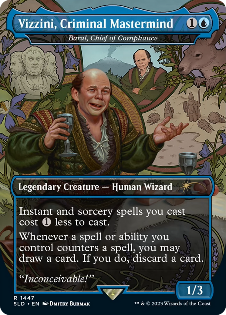 Baral, Chief of Compliance - Borderless - Full Art [SLD-1447]