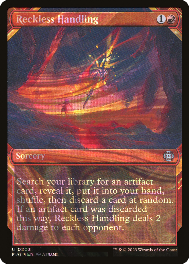 Reckless Handling - Showcase - Halo Foil [MAT-203]