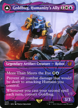 Goldbug, Humanity's Ally // Goldbug, Scrappy Scout - Borderless [BOT-25]