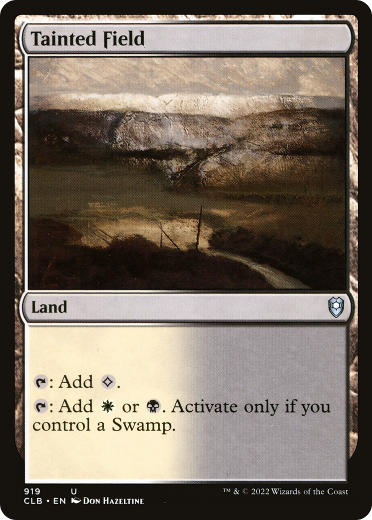 Tainted Field [CLB-919]